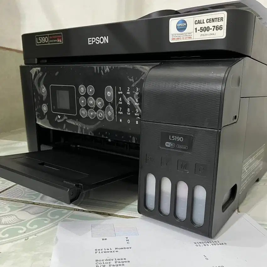 Epson EcoTank L5190 wifi dan Multifungsi Page Count Rendah