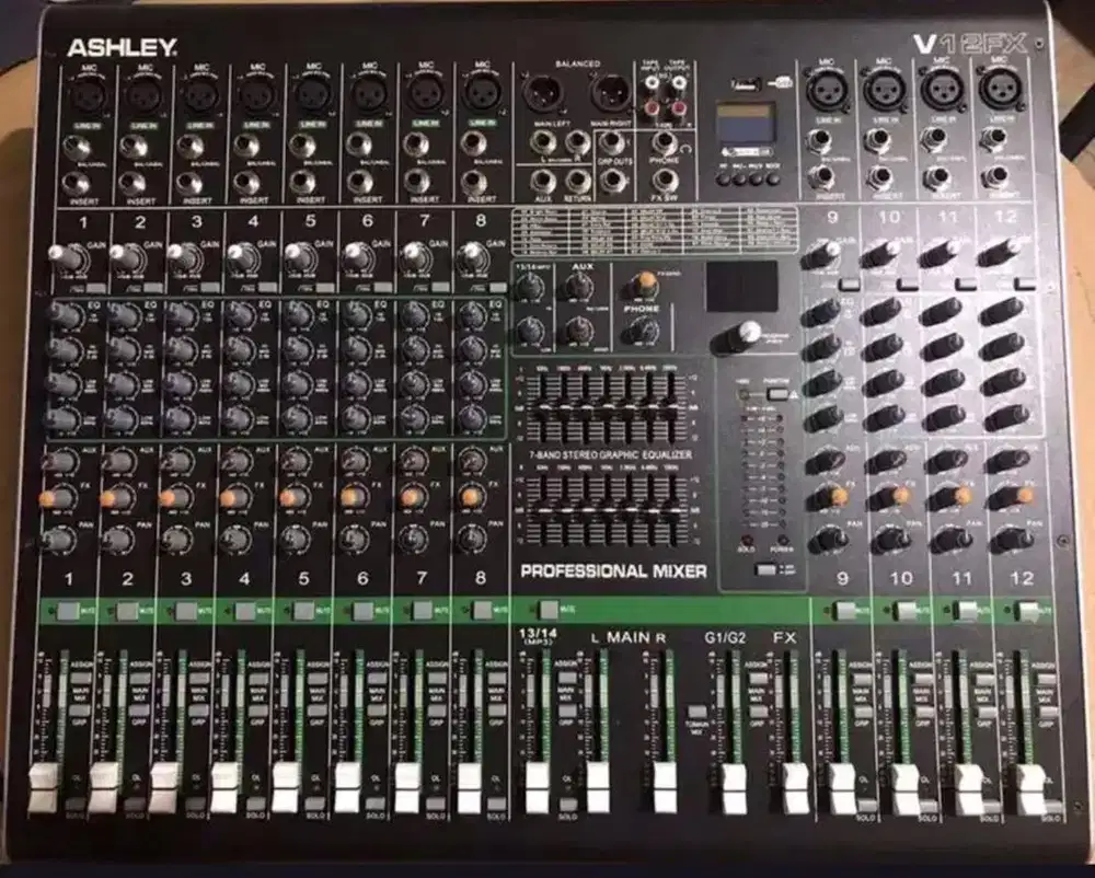 Mixer Analog Ashley V12FX