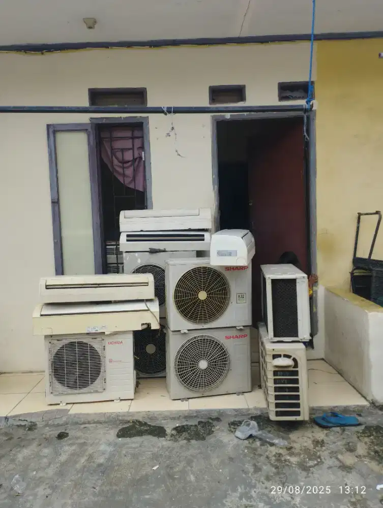 Terima ac bekas, rusak yg gak kepake