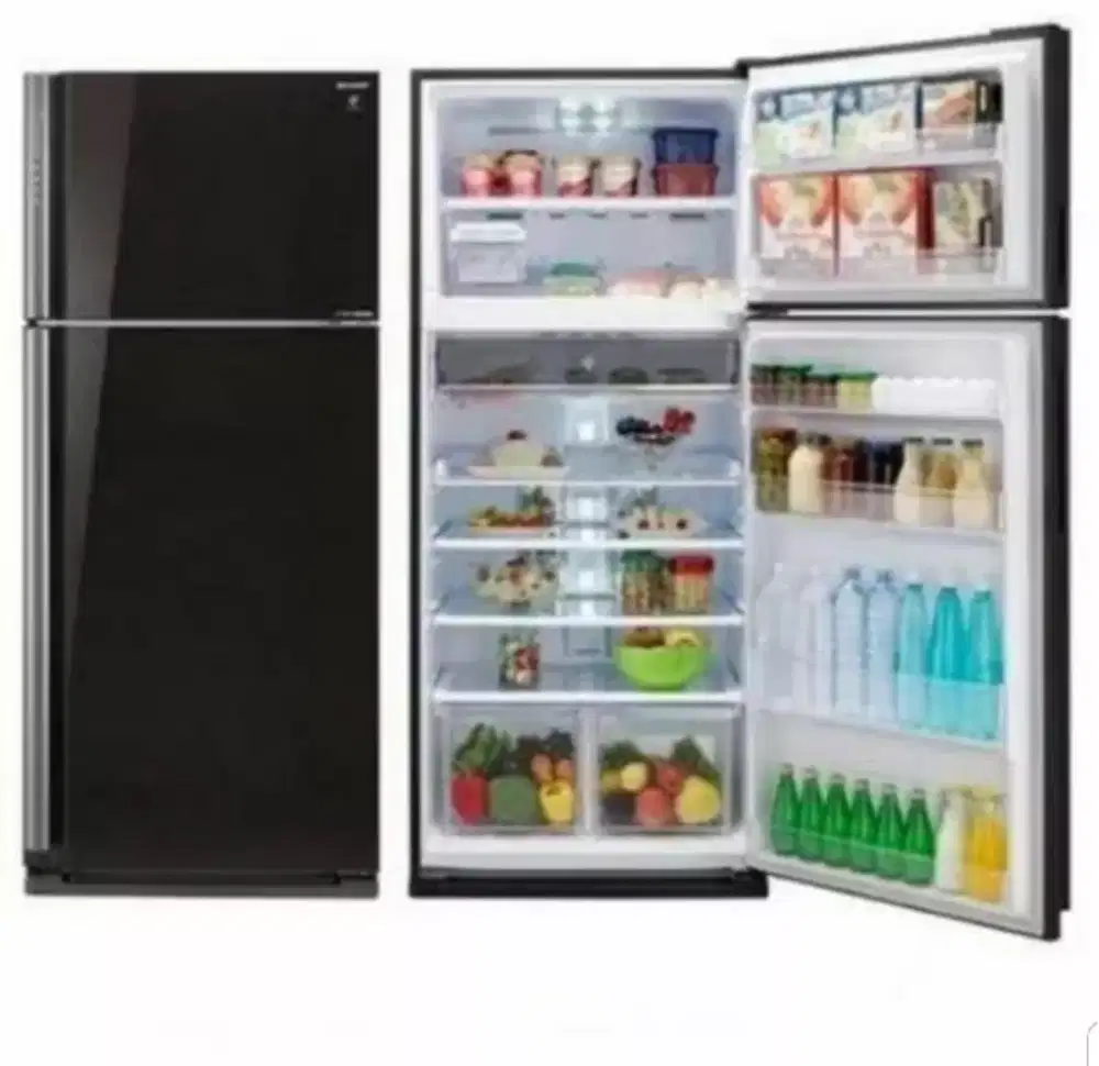 Kulkas SHARP 2 Pintu SJ IG571PG BK J-Tech Inverter 500L