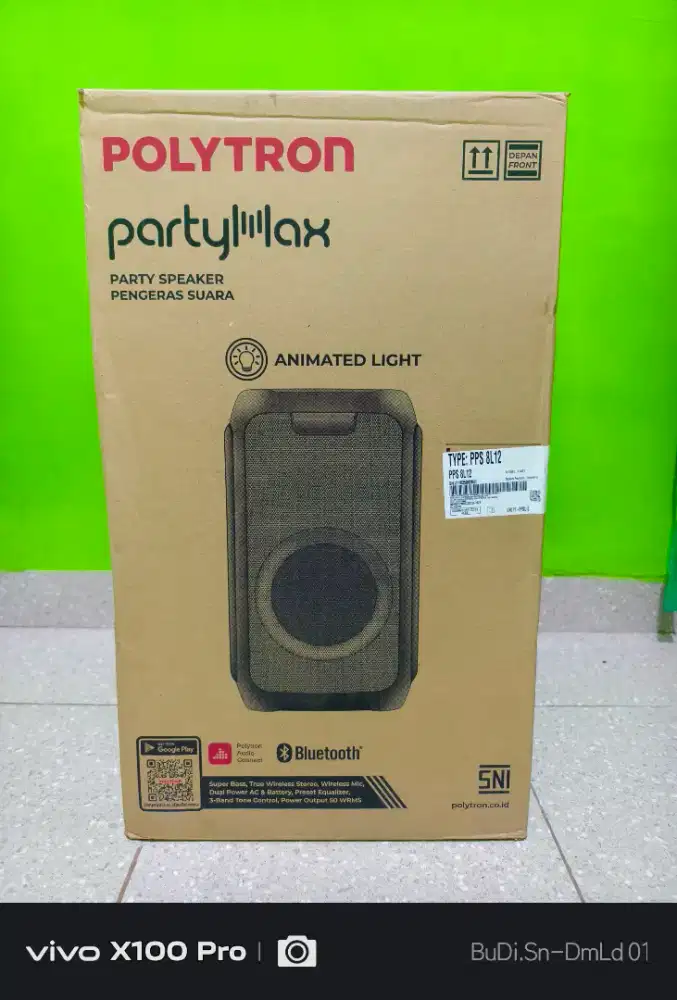 Speaker polytron pps 8l12