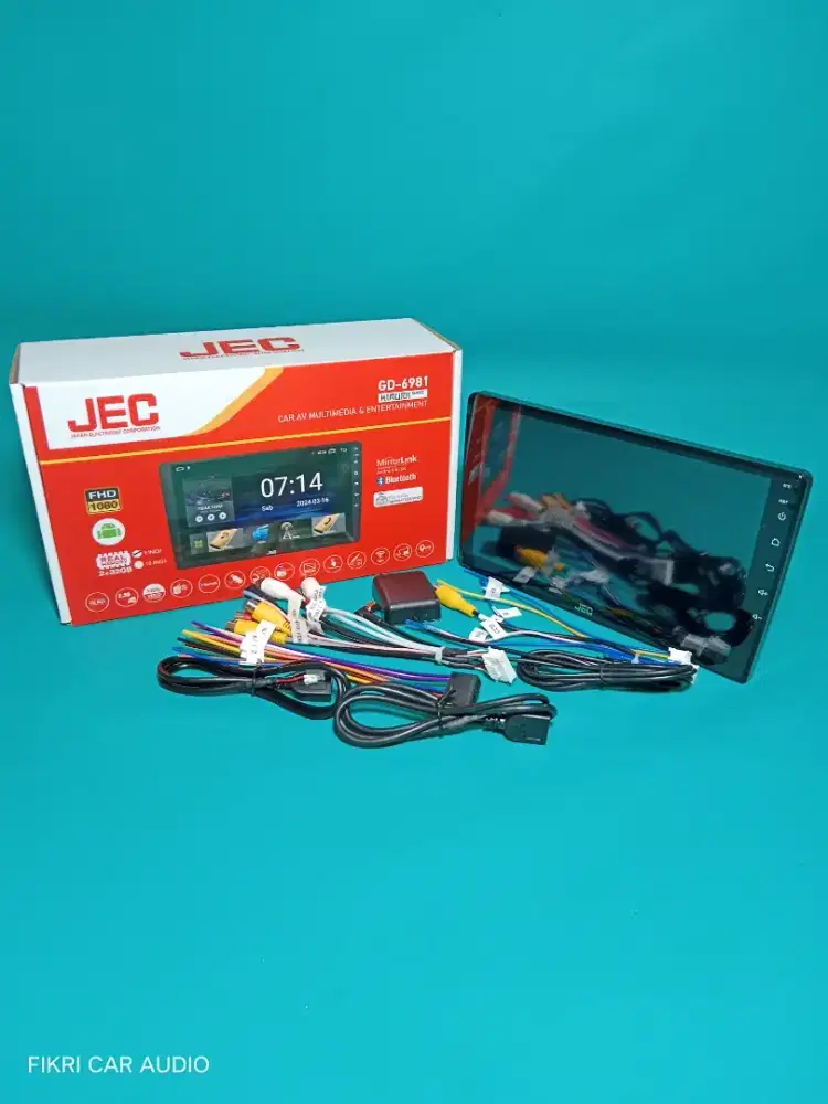 Head Unit Android JEC seri GD-6980 HIMURA Series 9 Inch 2/32 OS12 OLED