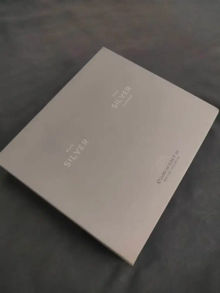 Parfum ZARA man Silver & Silver Summer