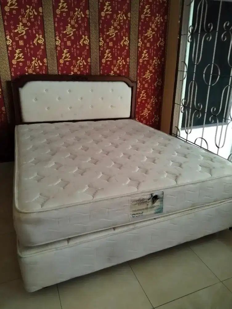 Kasur plus dipan 160 x 200