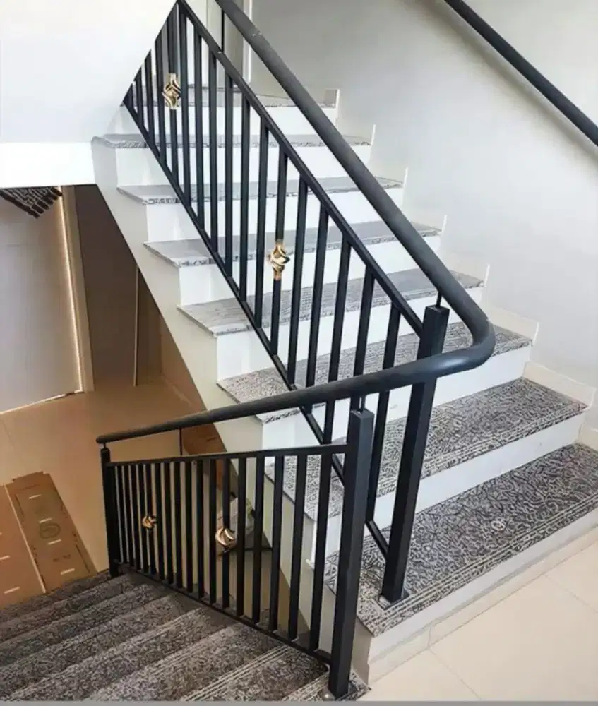 Bengkel las Lampung tralis kanopi pintu pagar gerbang tangga