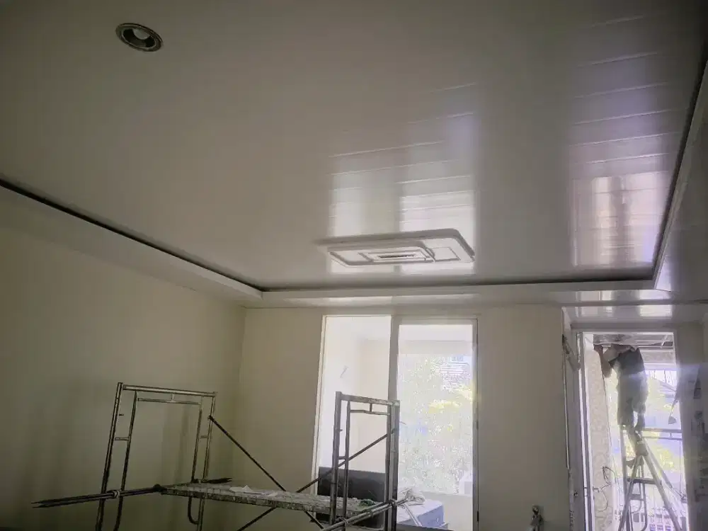Pasang plafon PVC - plafon kokoh, mewah, dan murah