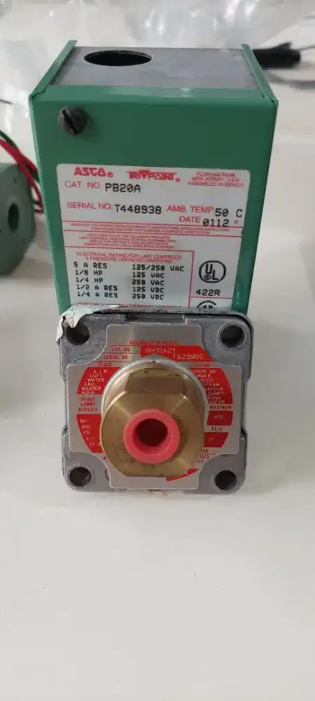 ASCO, PB-20A Press Switch