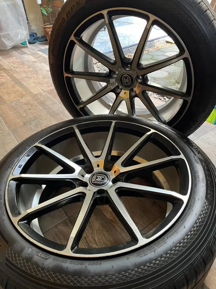 Velg Milano R20 + Ban Hankook Dynapro HPX 245/50