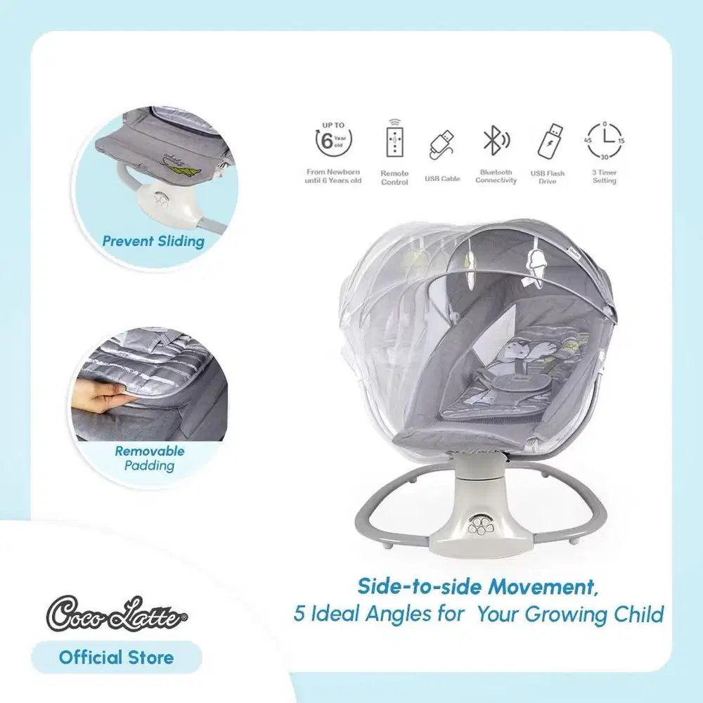 Bouncer Snuggli Cocolatte