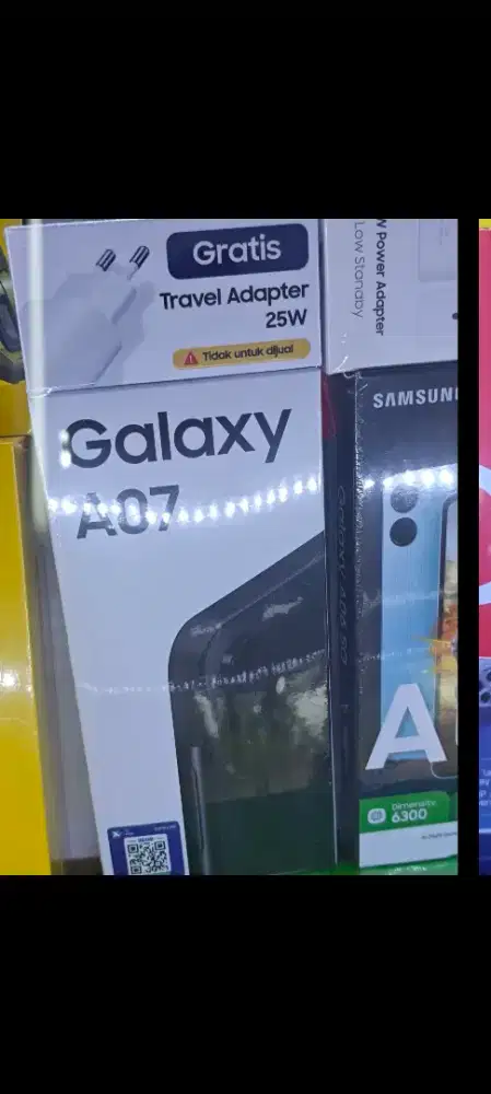 Samsung galaxy A07 ram 6gb 128gb dan4/64 garansi resmi