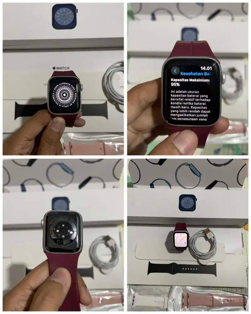 iWatch seri 6 32gb Bh 95%