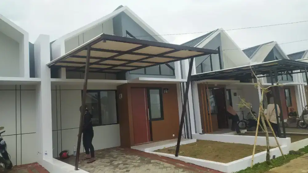 Kanopi alderon single layer pvc