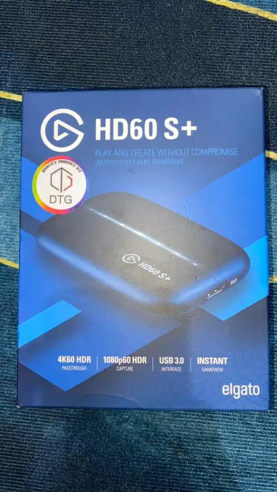 Elgato HD 60 S Plus + Resmi (Ada Nota) No Minus Game Capture Streaming