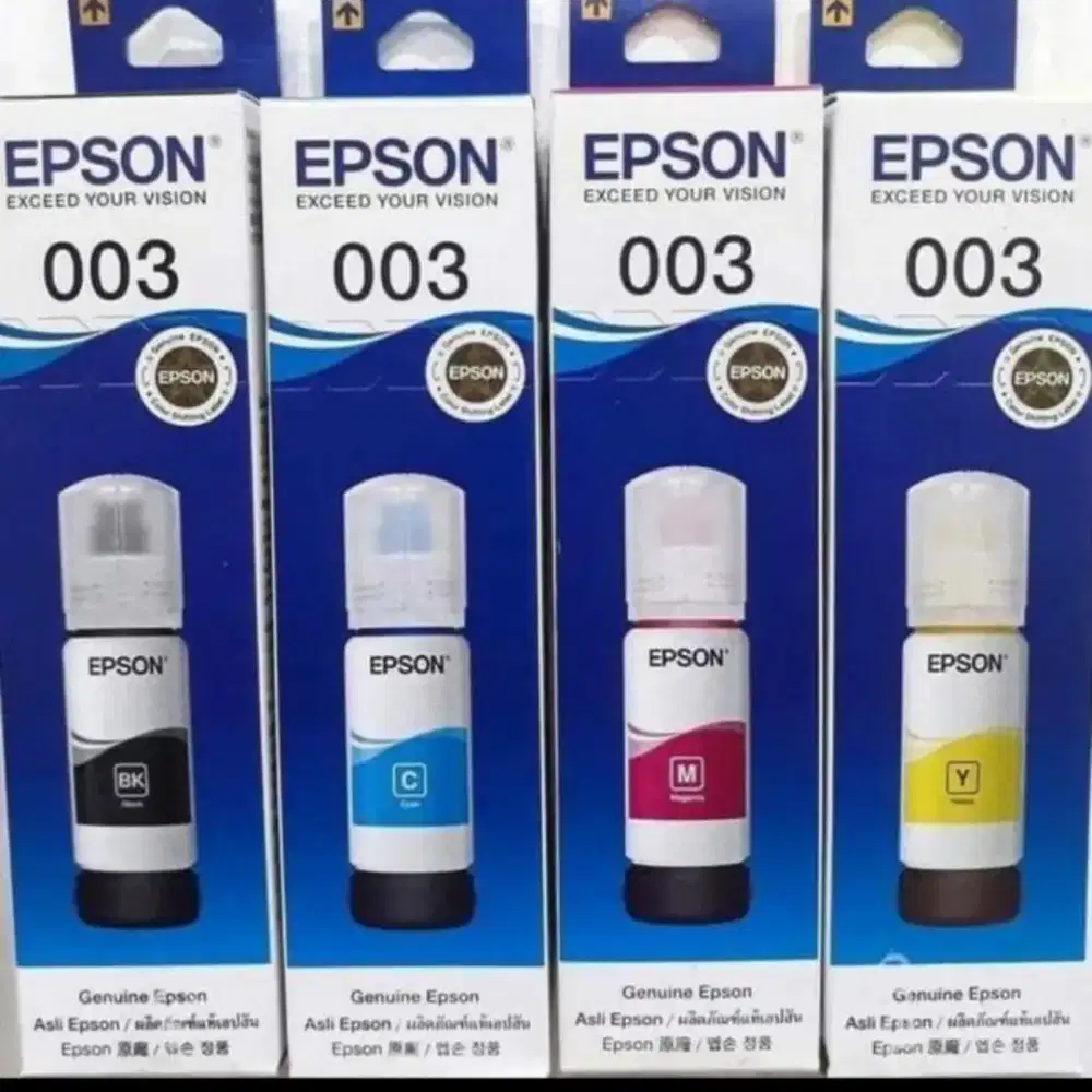 Tinta Epson 003 Baru harga 120 / kotak bisa nego