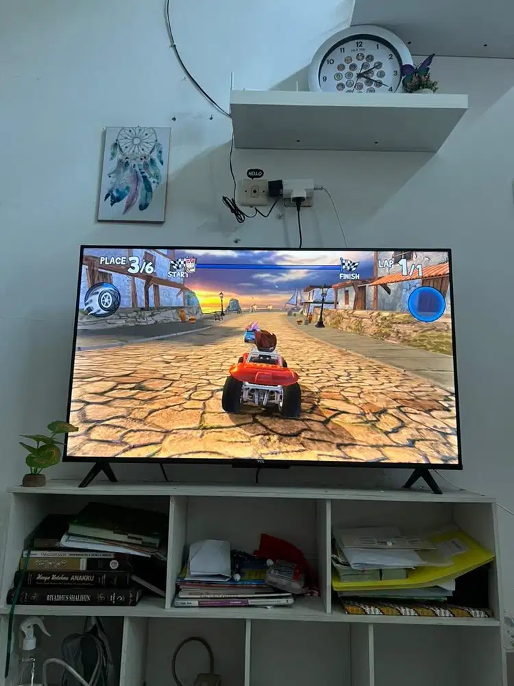 TCL GOOGLE TV 43 inc PEMAKAIAN 3 BULAN