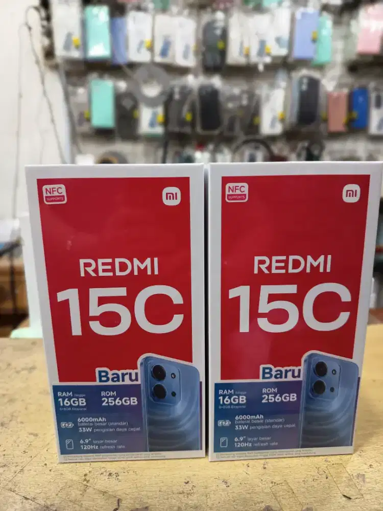 REDMI 15C RAM 8/256 GB