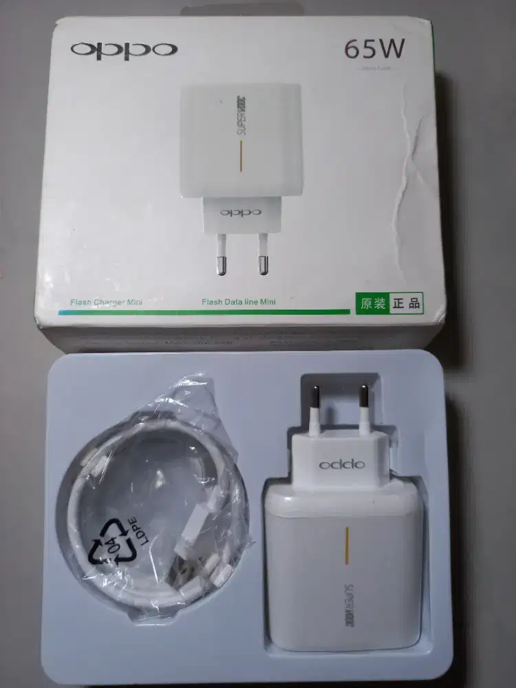 Charger oppo 65 watt fastcharging