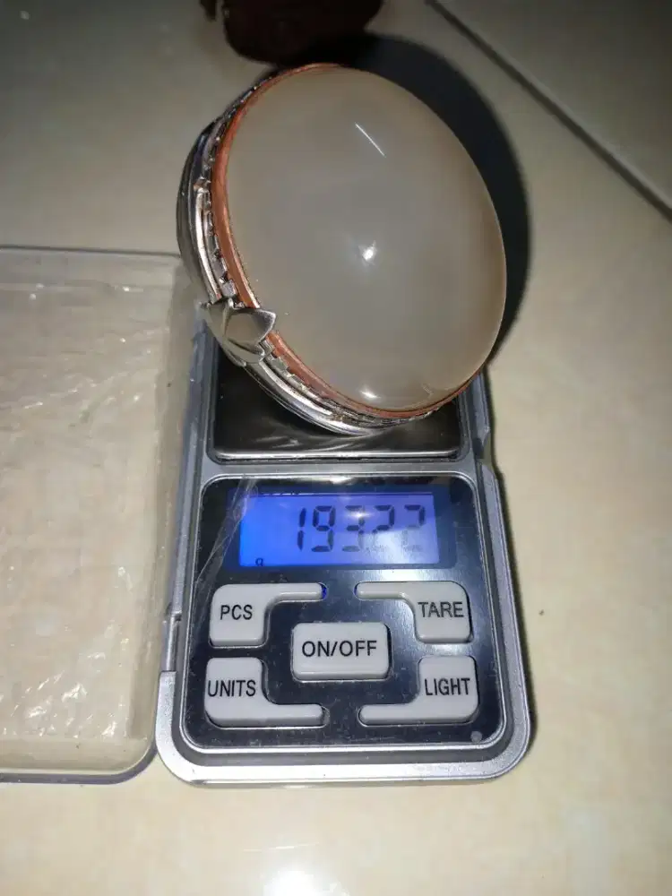 Batu anggur ring monel big size