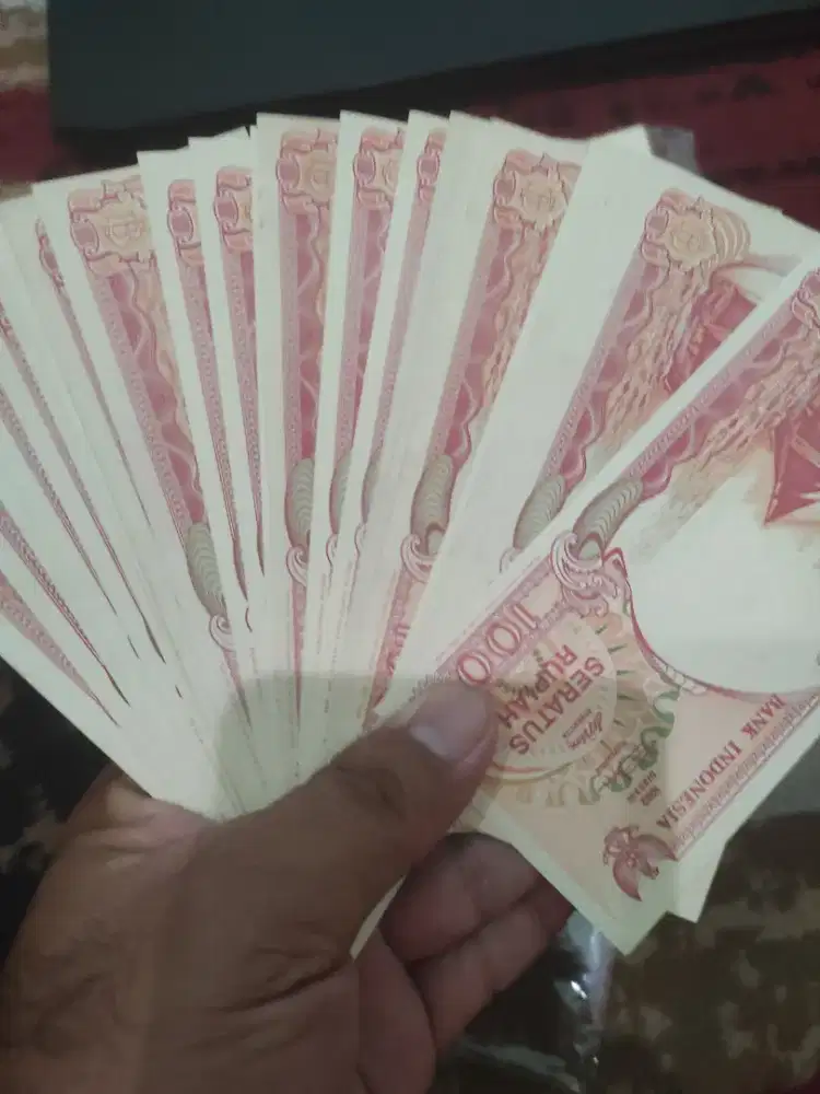 100 Rupiah Ketas Kapal Pinisi Emisi 1992