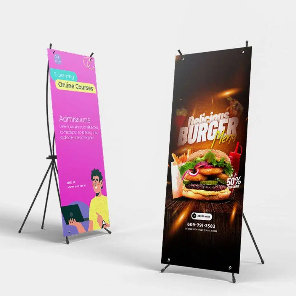 X - BANNER murah free design 130ribu- BEKASI KOTA