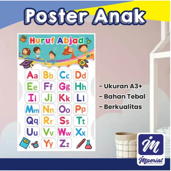POSTER EDUKASI   10.000/LBR minimal 10lber