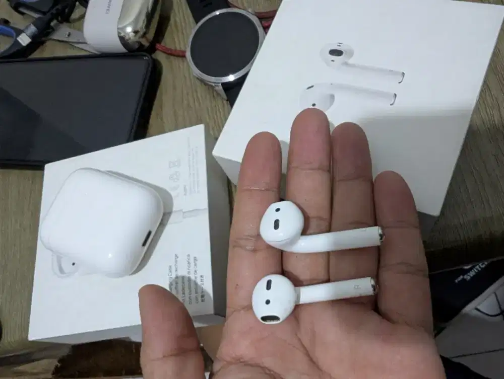 tws airpods gen 2 original bekas ibox fullset normal