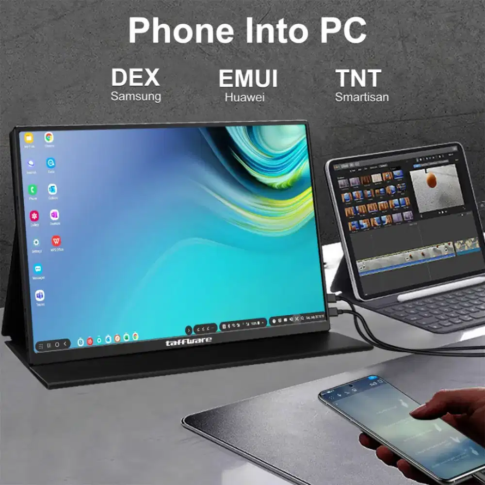 monitor portable toucshreen 16inch