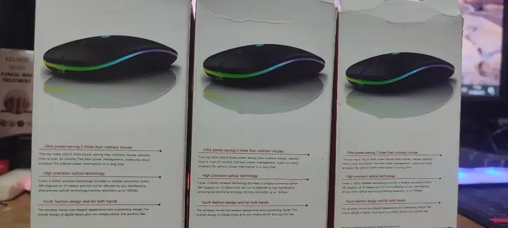 Mouse Wireless Tanpa Baterai