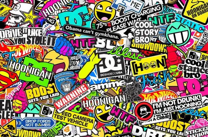 cutting stiker anti air bebas coustem bekasi kota