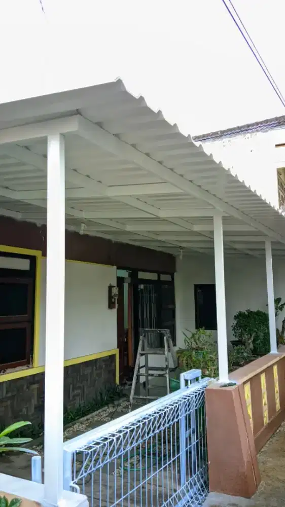 JASA PEMBUATAN PINTU CANOPY PAGAR GUDANG ATAP ALDERON MURAH BERKUALITA