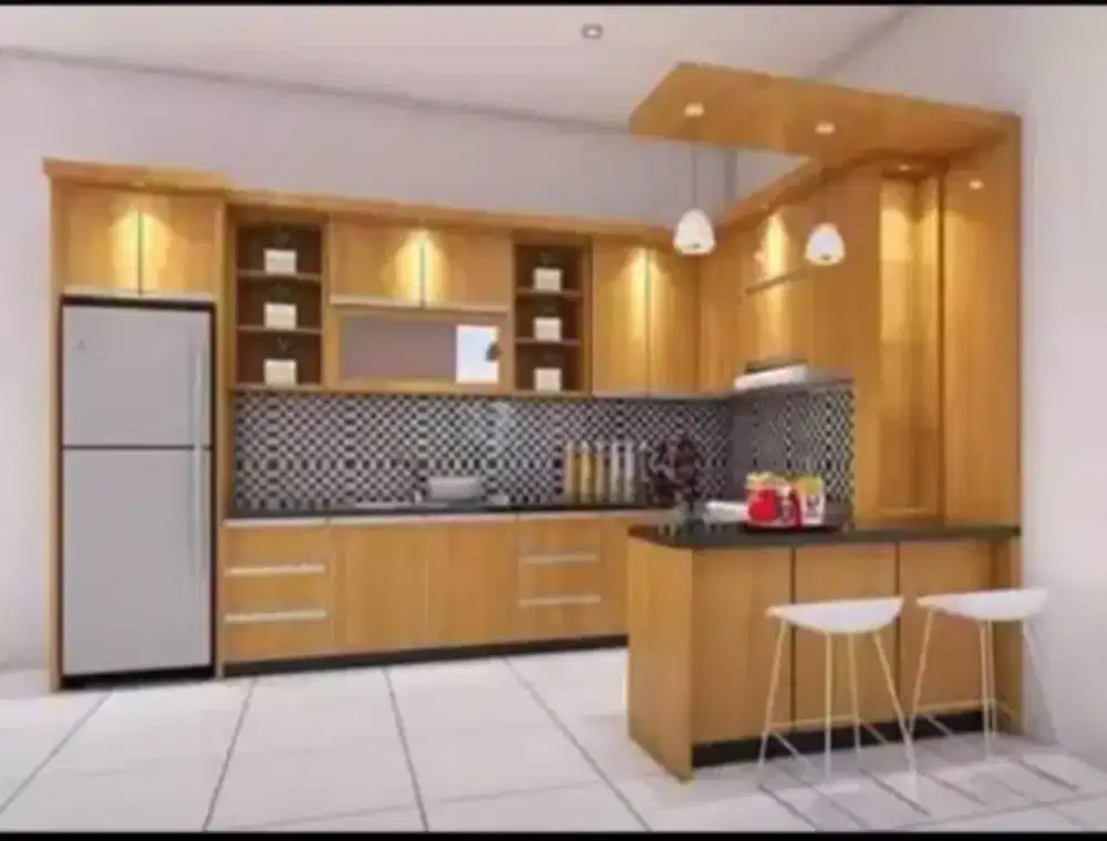 Tukang Kayu Spesialis Kitchen Set