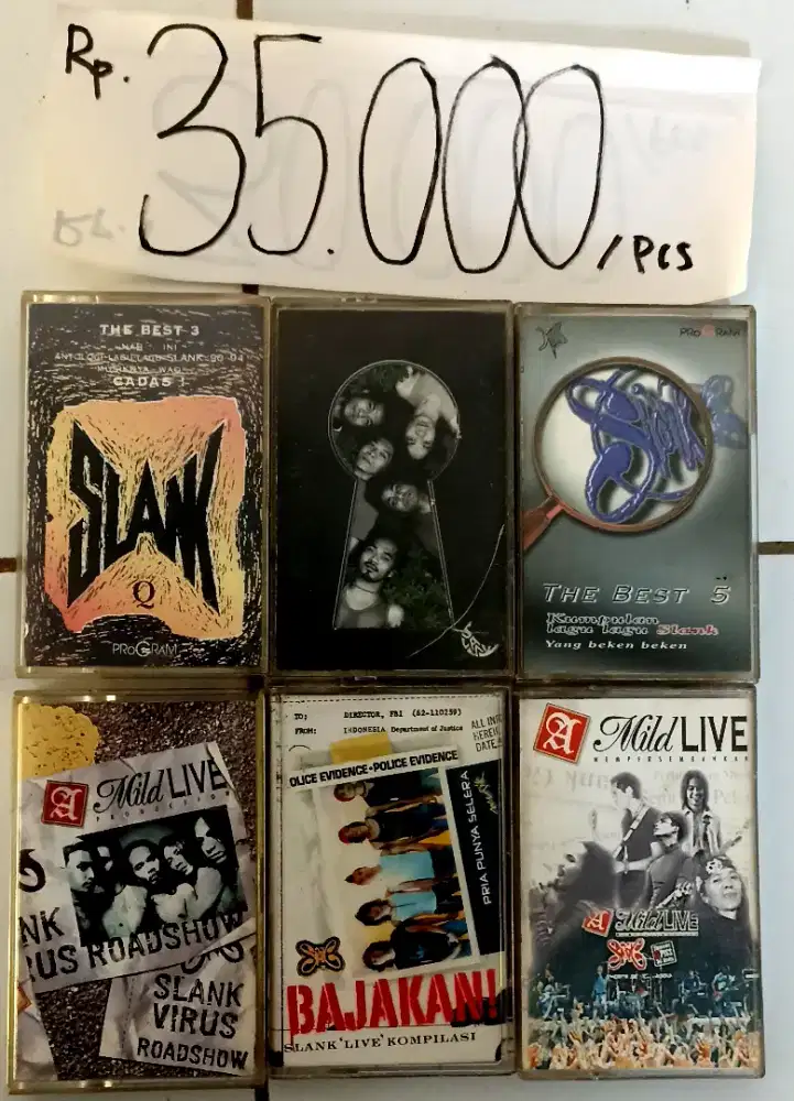kaset tape slank
