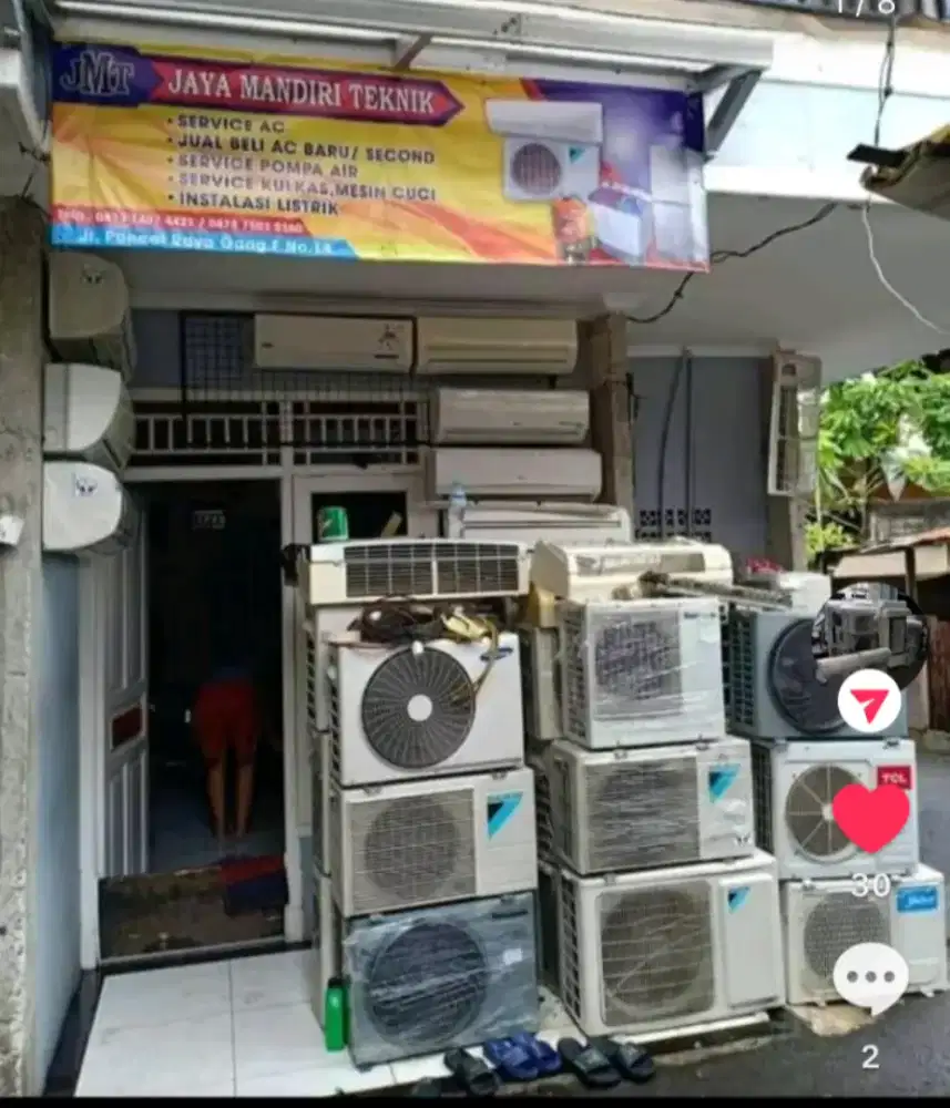 Jual beli AC Seken dan Baru