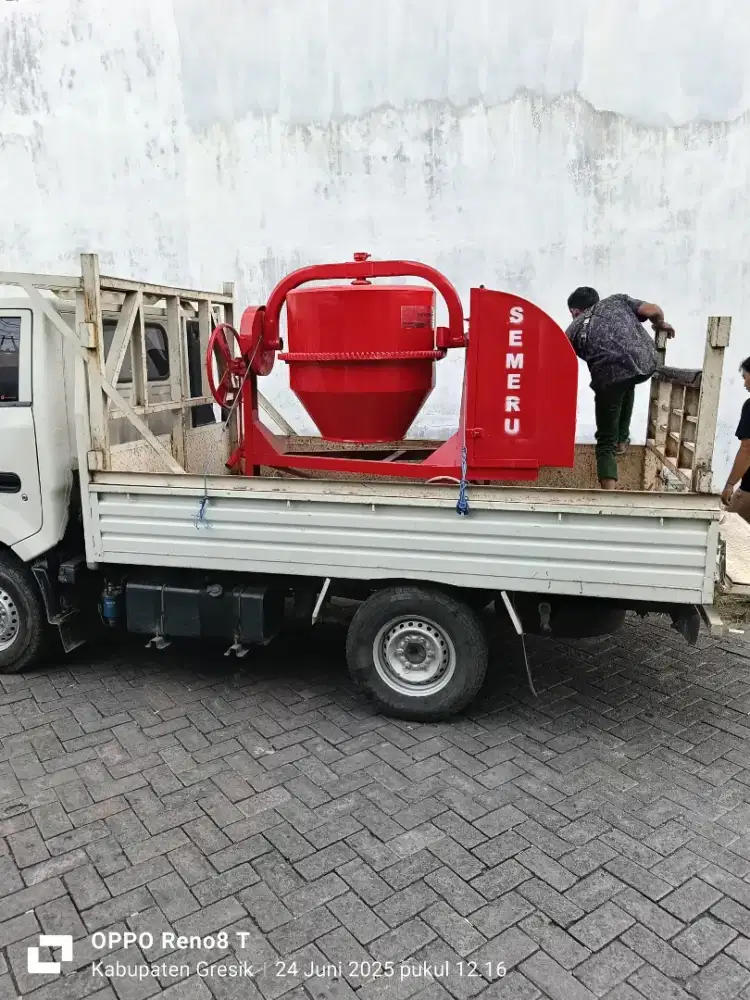 Molen cor 50kg Semeru komplit diesel siap pakai