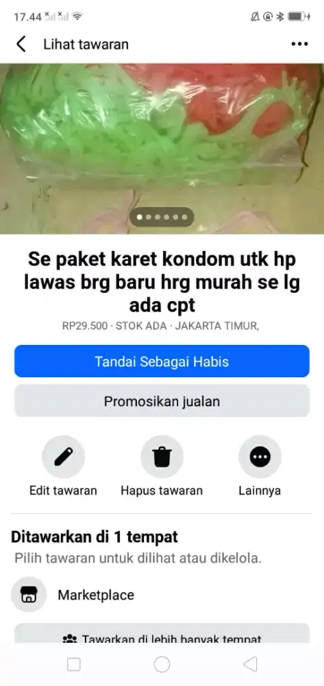 Se kantong bsr karet pelindung hp lawas brg baru hrg murah cpt dpt yah