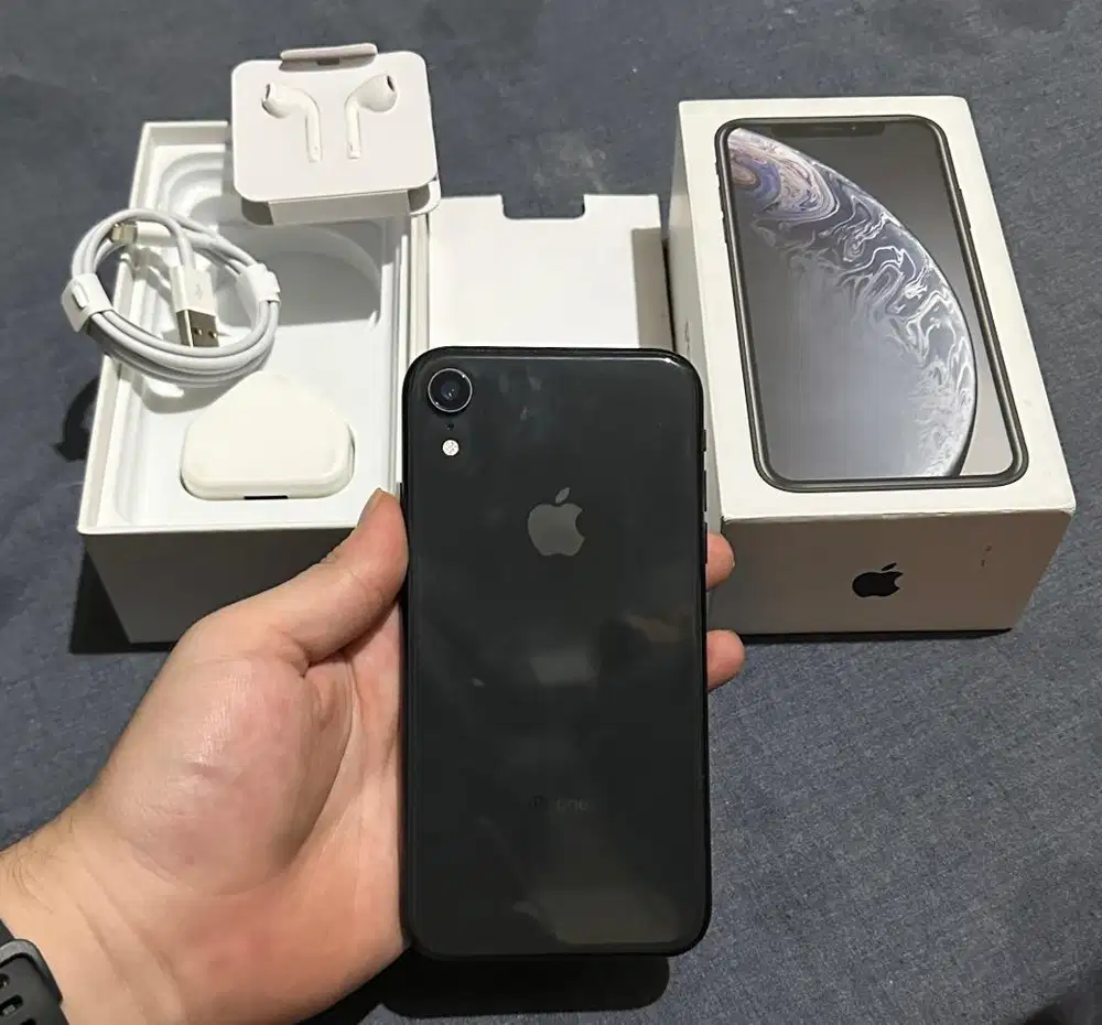 Iphone Xr 64GB BH 80% Fullset inter All Operator!
