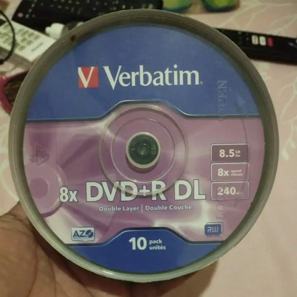 Verbatim DVD+R DL 8,5gb 8.5 GB double layer double couche.