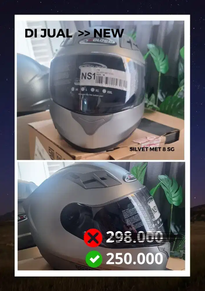 Helm Cargloss Baru