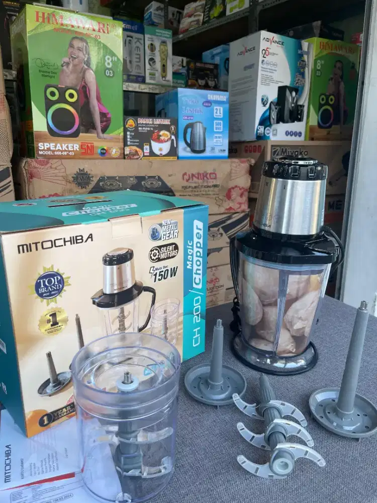 Ready blender chopper serba guna MITOCHIBA CH 200 original