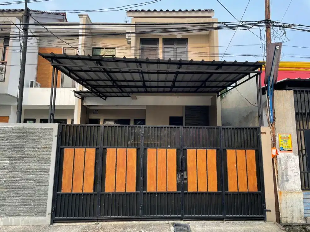 DISEWAKAN RUMAH JATICEMPAKA PONDOK GEDE BEKASI 3 KT FULL FURNISHED