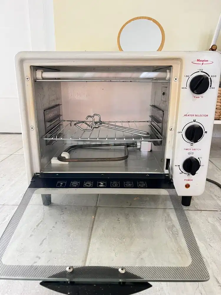 Oven maspion jarang di gunakan