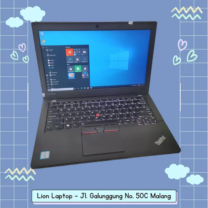 RAM 8GB SSD 256GB Core i7 DDR4 Lenovo Thinkpad X260 [01|09]