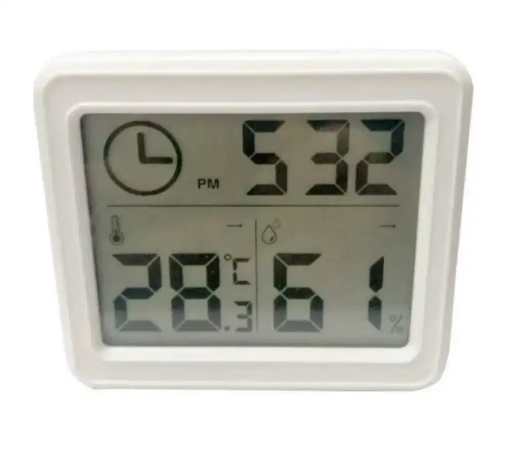 ZL20 Jam Digital Timer Thermometer Hygrometer Sensor