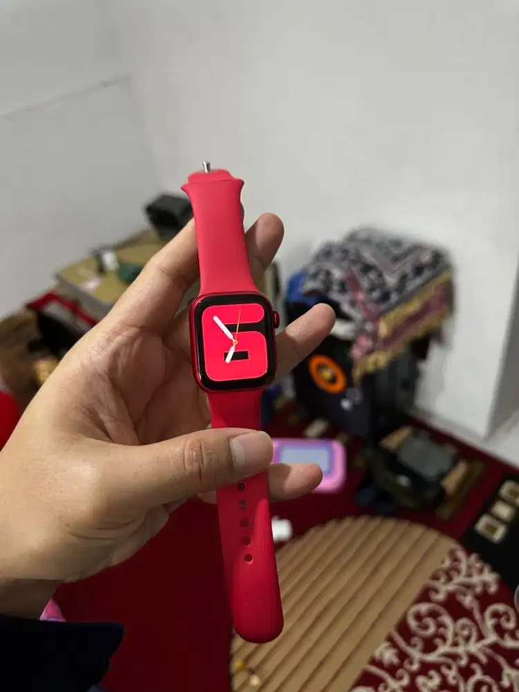 Apple watch series 8 red color edition fullset like new