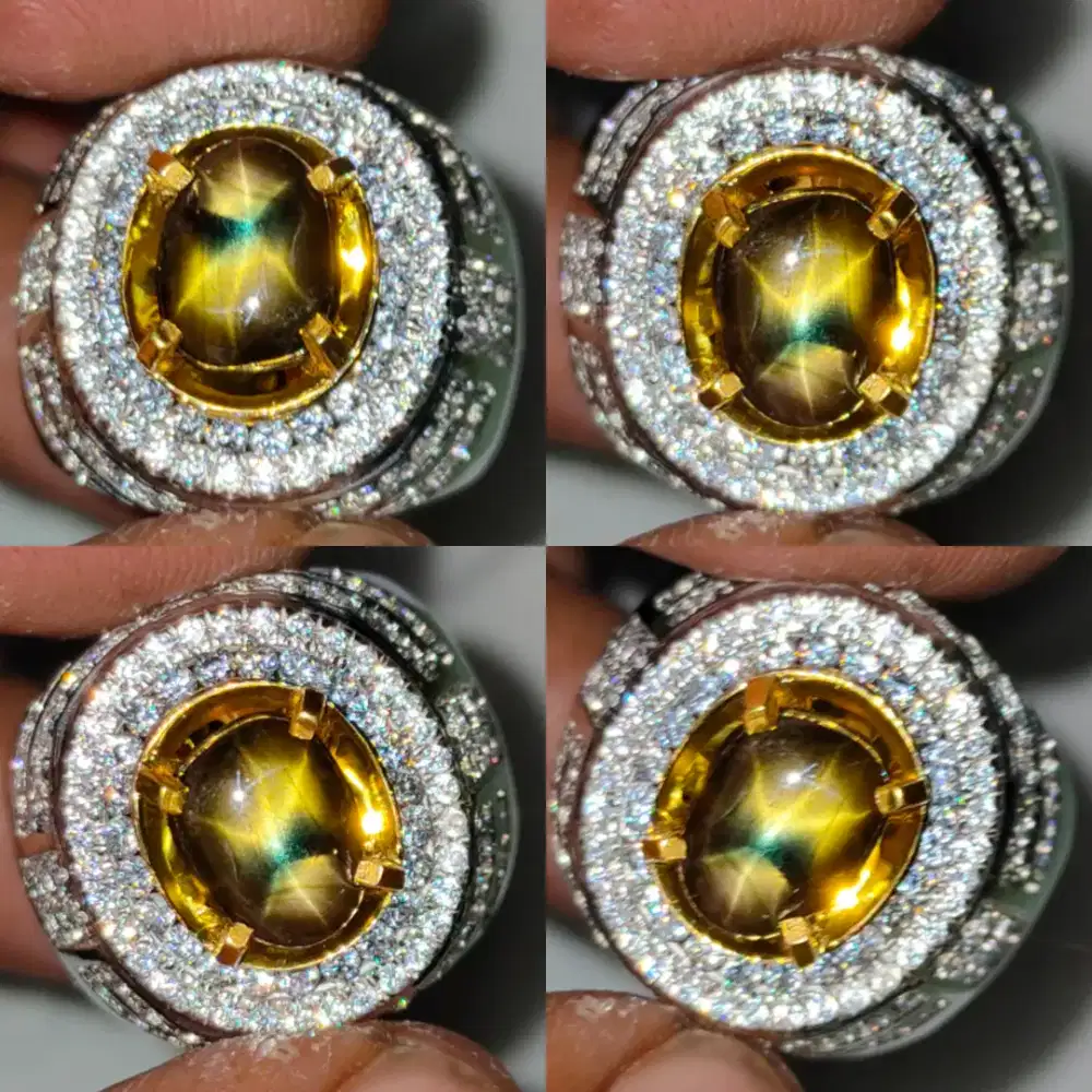 NATURAL GOLDEN STAR SAPPHIRE 2.66 CTS HQ