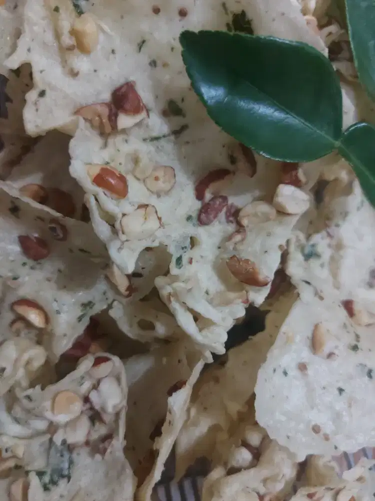 Peyek Kacang Teri Rebon Kacang ijo kemasan 250gram