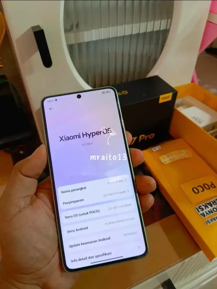 Poco X7 Pro Green Sage