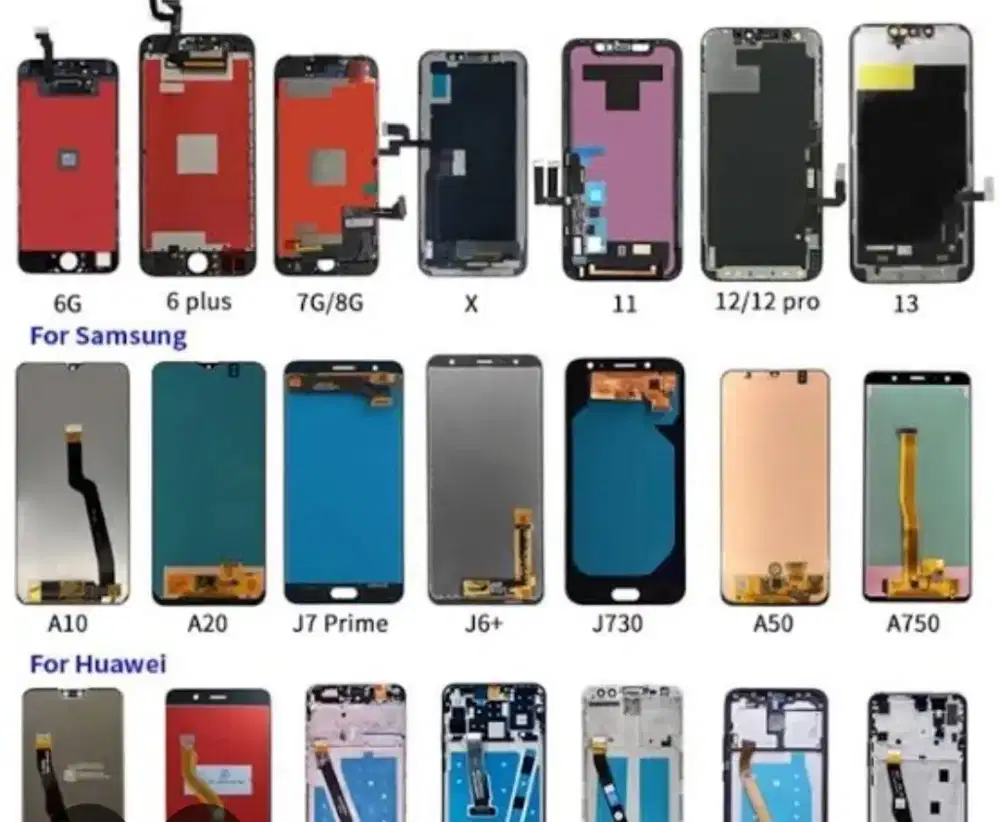 Jual aneka Lcd layar hp kualitas bagus bisa dipasangkan