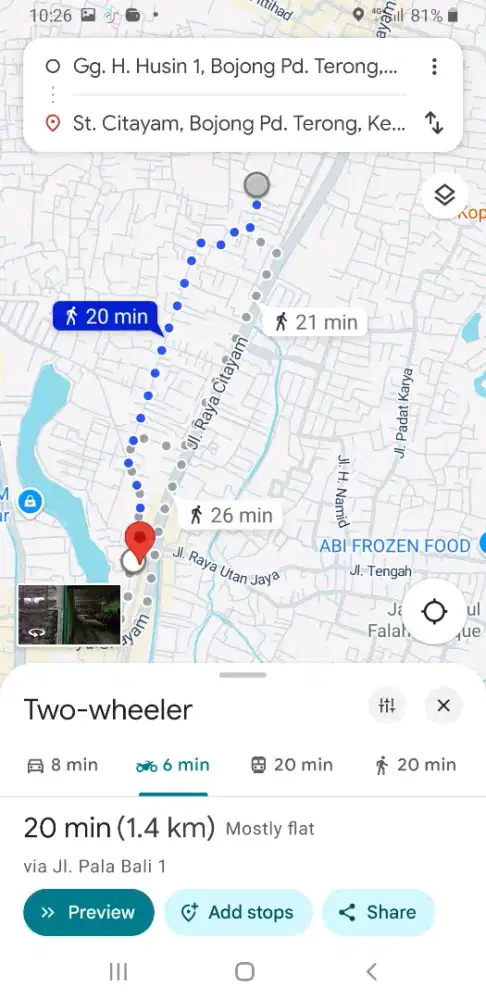 Disewakan/Kontrakan Rumah minimalis 6 pintu di pondok terong, citayam