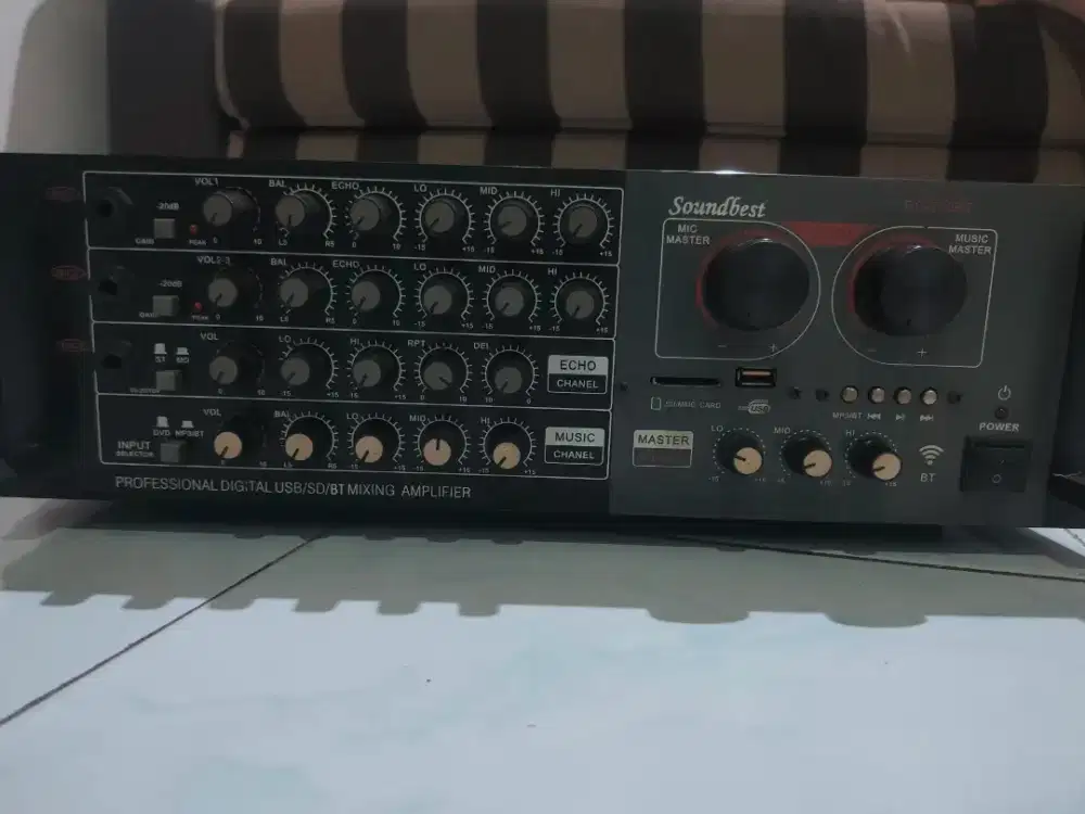 Amplifier Soundbest untuk speaker aktif